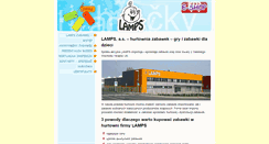 Desktop Screenshot of lampszabawki.pl